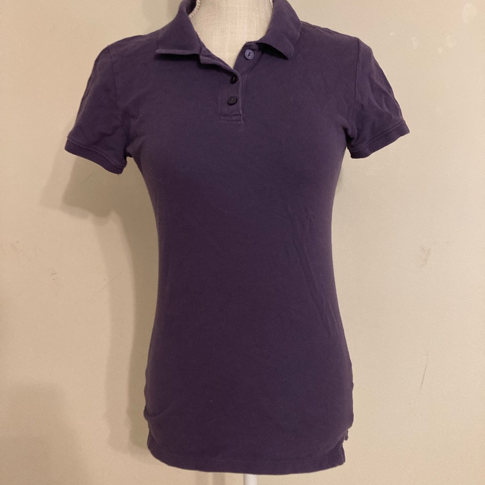 purple aero polo